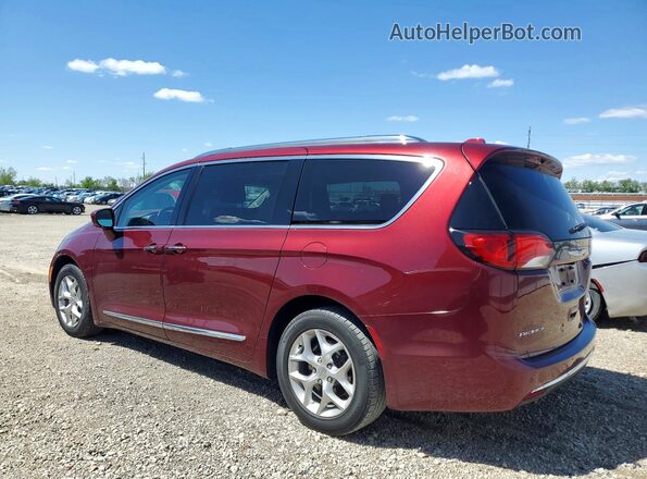 2C4RC1BG8JR197568 2018 CHRYSLER PACIFICA Бордовый Задняя левая четверть