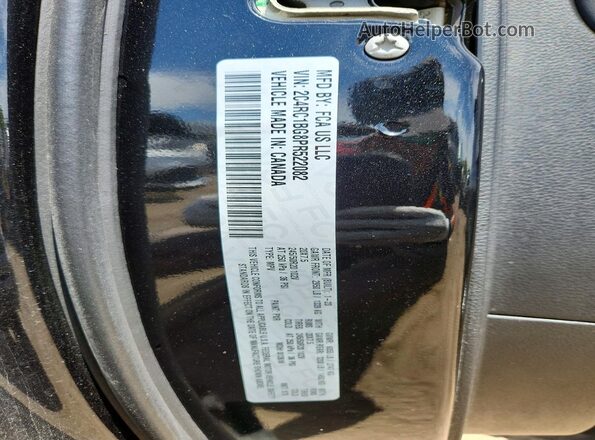 2C4RC1BG8PR522082 2023 CHRYSLER PACIFICA Black Widok wnętrza 360 stopni