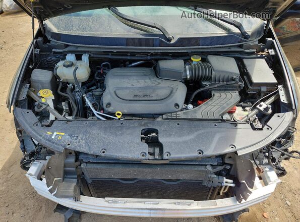 2C4RC1BG8PR522082 2023 CHRYSLER PACIFICA Black Widok komory silnika
