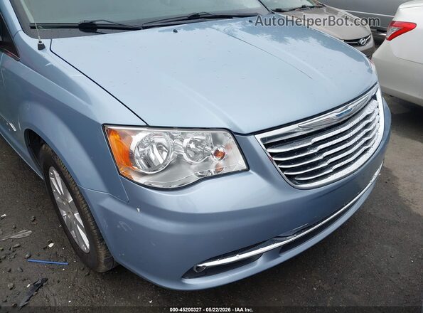 2C4RC1BG9GR132592 2016 CHRYSLER TOWN & COUNTRY Синий Вид спереди