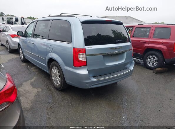 2C4RC1BG9GR132592 2016 CHRYSLER TOWN & COUNTRY Синий Задняя левая четверть