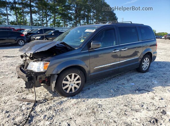 2C4RC1BG9GR142491 2016 CHRYSLER TOWN Угольный Передняя левая четверть