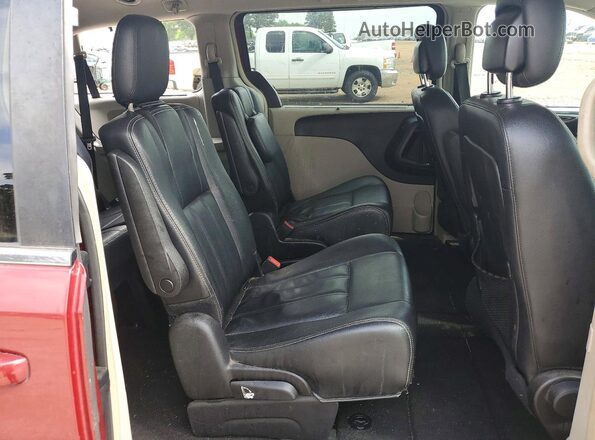 2C4RC1BG9GR287739 2016 CHRYSLER TOWN Бордовый Вид задней части салона