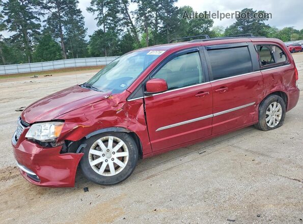2C4RC1BG9GR287739 2016 CHRYSLER TOWN Бордовый Передняя левая четверть
