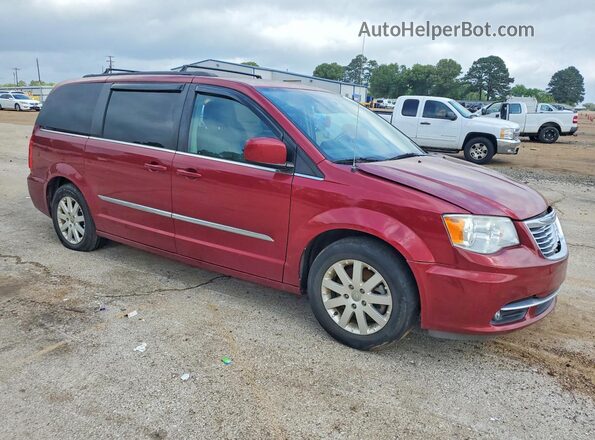 2C4RC1BG9GR287739 2016 CHRYSLER TOWN Бордовый Передняя правая четверть