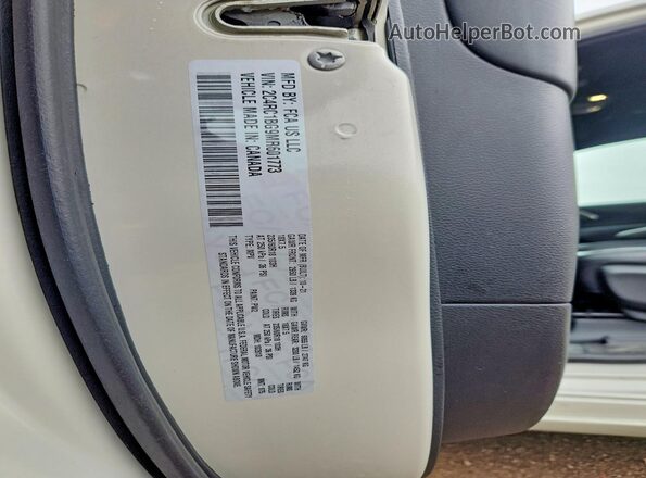 2C4RC1BG9MR601773 2021 CHRYSLER PACIFICA Кремовый Вид наклейки с VIN-кодом