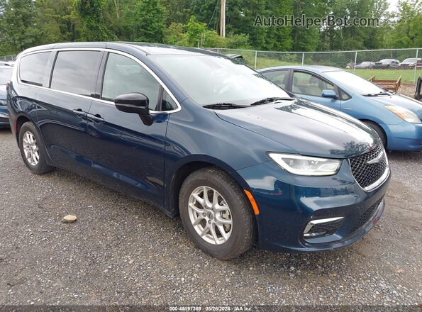 2C4RC1BG9SR508958 2025 CHRYSLER PACIFICA Синий Передняя правая четверть