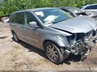 2016 Chrysler Town & Country Touring Silver vin: 2C4RC1BGXGR112478