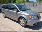 2016 Chrysler Town & Country Touring Silver vin: 2C4RC1BGXGR187438