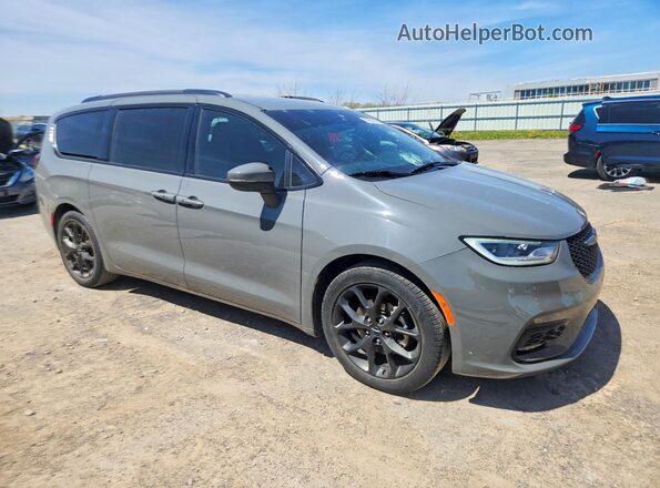 2C4RC1BGXPR617288 2023 CHRYSLER PACIFICA Серый Передняя правая четверть