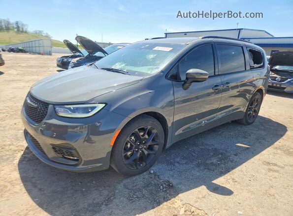 2C4RC1BGXPR617288 2023 CHRYSLER PACIFICA Серый Передняя левая четверть