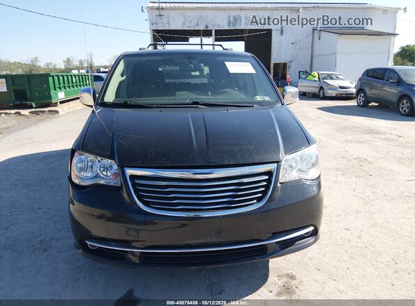 2C4RC1CG2GR149491 2016 CHRYSLER TOWN & COUNTRY Black Widok zestawu wskaźników