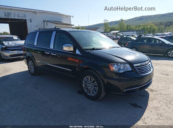 2C4RC1CG2GR149491 2016 CHRYSLER TOWN & COUNTRY Black Przód prawy