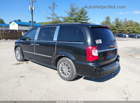 2C4RC1CG2GR149491 2016 CHRYSLER TOWN & COUNTRY Black Tył lewy