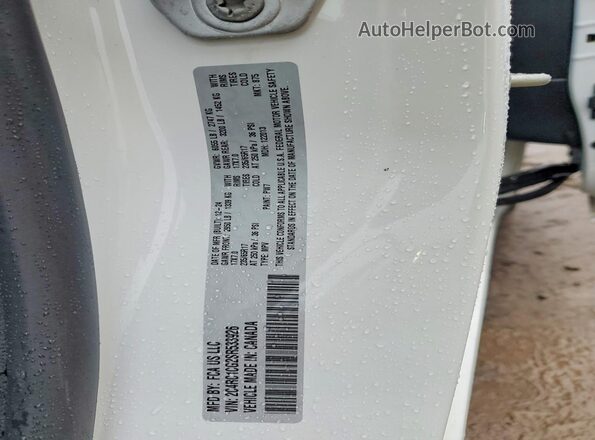 2C4RC1CG2SR533926 2025 CHRYSLER VOYAGER Белый Панорамный вид салона 360°