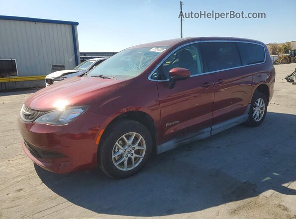 2C4RC1CG3NR163011 2022 CHRYSLER VOYAGER Burgundy Vista tres cuartos delantera izquierda