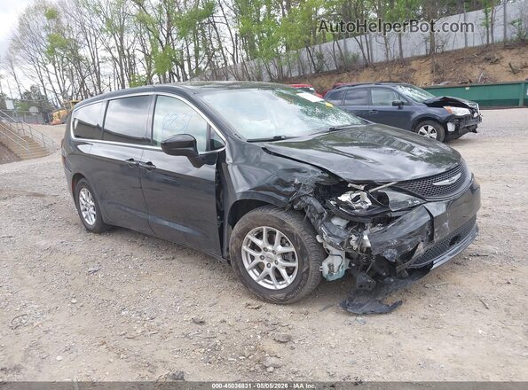 2C4RC1CG3NR218640 2022 CHRYSLER VOYAGER Black Przód prawy