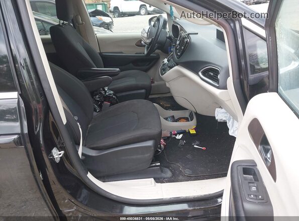 2C4RC1CG3NR218640 2022 CHRYSLER VOYAGER Black Widok wnętrza z przodu