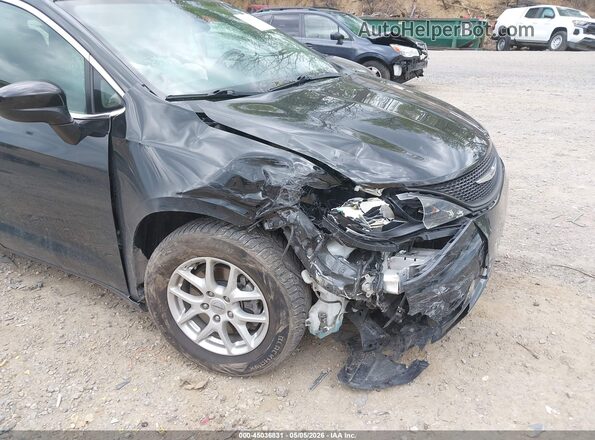 2C4RC1CG3NR218640 2022 CHRYSLER VOYAGER Black Widok z przodu