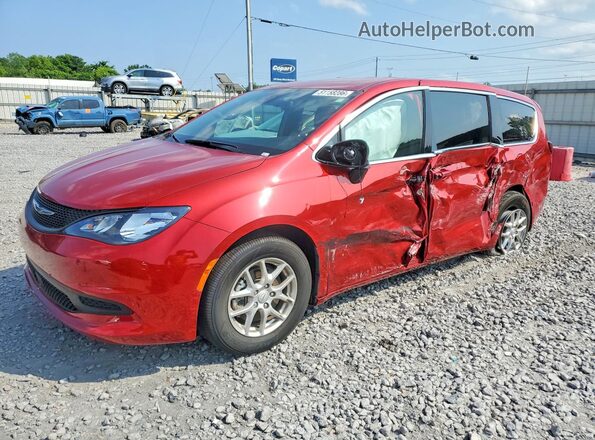 2C4RC1CG3SR613896 2025 CHRYSLER VOYAGER Красный Передняя левая четверть