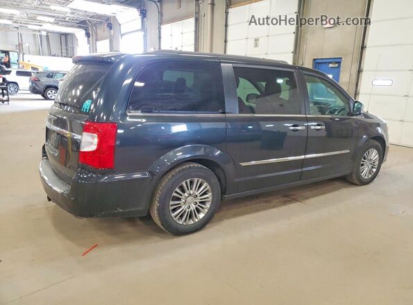 2C4RC1CG5GR190911 2016 CHRYSLER TOWN Black Tył prawy