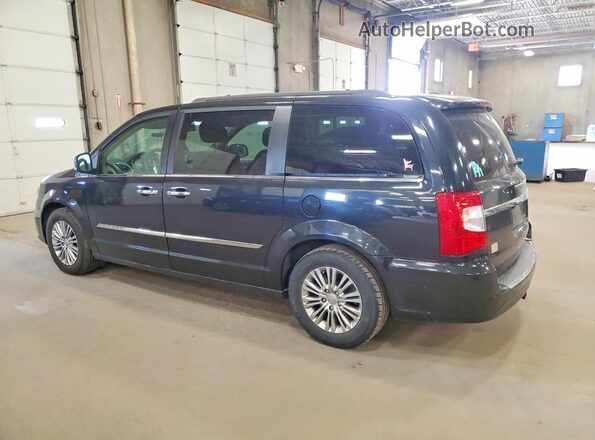 2C4RC1CG5GR190911 2016 CHRYSLER TOWN Black Tył lewy