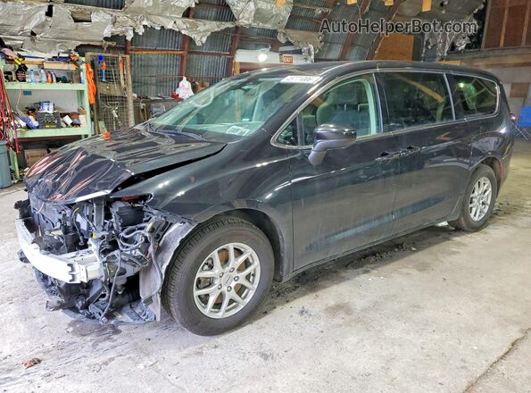 2C4RC1CG5NR166475 2022 CHRYSLER VOYAGER Черный Передняя левая четверть