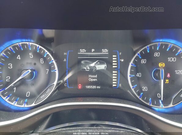 2C4RC1CG6JR188611 2018 CHRYSLER PACIFICA Синий Вид задних сидений