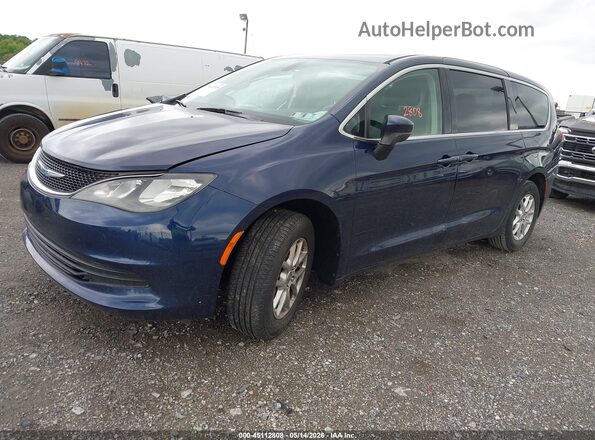 2C4RC1CG6JR188611 2018 CHRYSLER PACIFICA Синий Передняя левая четверть