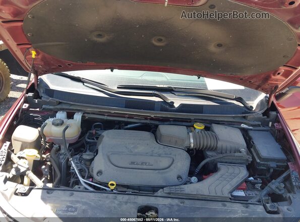 2C4RC1CG6PR616752 2023 CHRYSLER VOYAGER Темно-бордовый Вид сзади