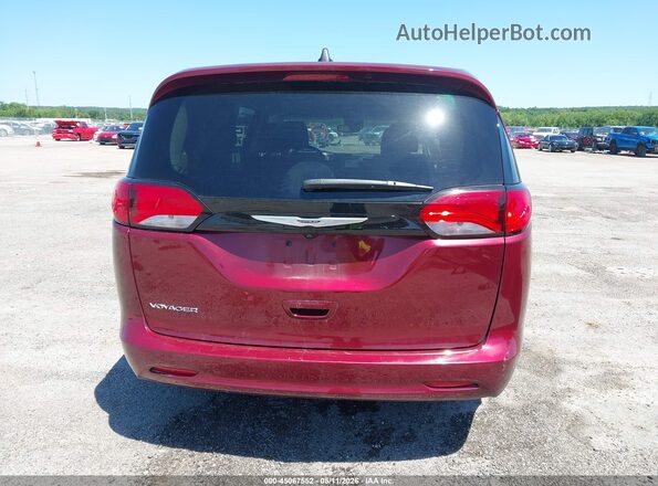2C4RC1CG6PR616752 2023 CHRYSLER VOYAGER Темно-бордовый 
