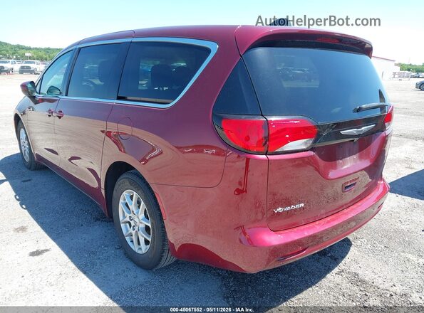 2C4RC1CG6PR616752 2023 CHRYSLER VOYAGER Темно-бордовый Задняя левая четверть