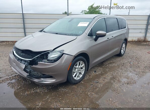 2C4RC1CG7HR622027 2017 CHRYSLER PACIFICA Бежевый Передняя левая четверть