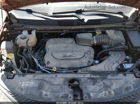 2C4RC1CG7NR132389 2022 CHRYSLER VOYAGER Красный Вид сзади