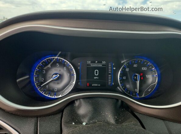 2C4RC1CG7PR597581 2023 CHRYSLER VOYAGER Серебряный Вид щитка приборов