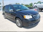 2016 Chrysler Town & Country Touring-l Black vin: 2C4RC1CG8GR247070
