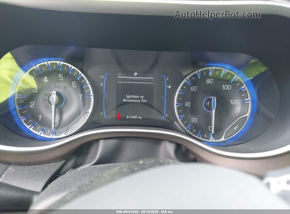 2C4RC1CG8PR529788 2023 CHRYSLER VOYAGER Gray Вид задніх сидінь