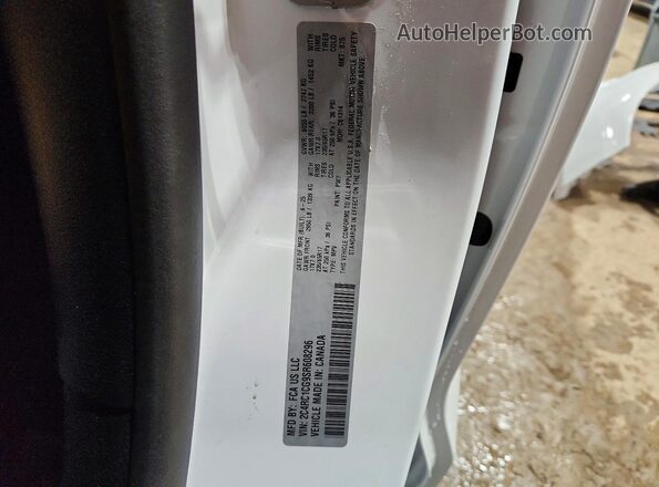 2C4RC1CG9SR608296 2025 CHRYSLER VOYAGER Белый Панорамный вид салона 360°