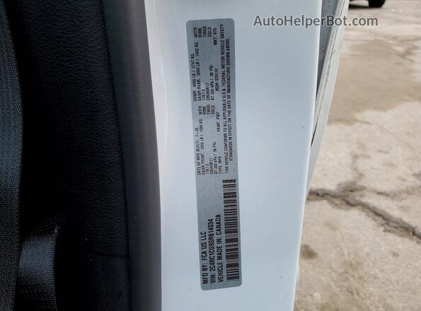 2C4RC1CG9SR614034 2025 CHRYSLER OTHER Белый Вид наклейки с VIN-кодом