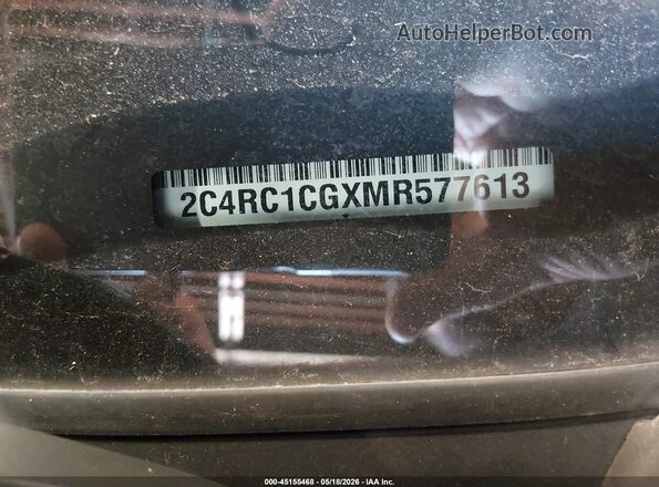 2C4RC1CGXMR577613 2021 CHRYSLER VOYAGER Серый Вид подкапотного пространства