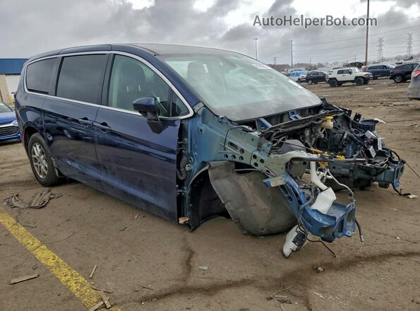 2C4RC1DG2LR163688 2020 CHRYSLER VOYAGER Синий Передняя правая четверть