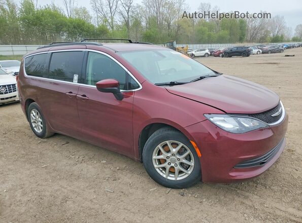 2C4RC1DG2LR264567 2020 CHRYSLER VOYAGER Maroon Przód prawy