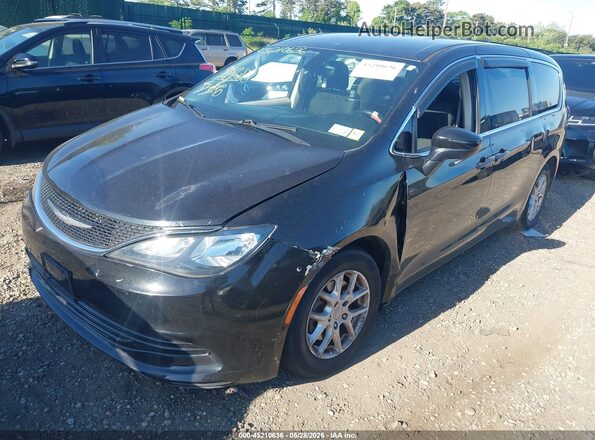 2C4RC1DG3HR517371 2017 CHRYSLER PACIFICA Черный Передняя левая четверть