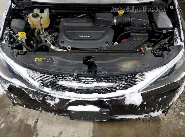 2C4RC1DG3HR552430 2017 CHRYSLER PACIFICA Black Вид підкапотного простору