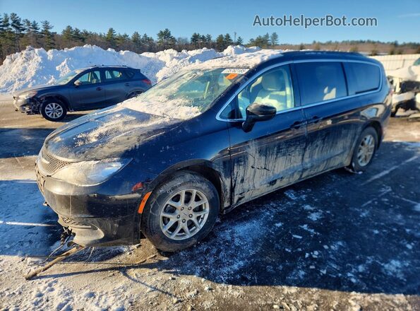 2C4RC1DG4MR520581 2021 CHRYSLER VOYAGER Черный Передняя левая четверть