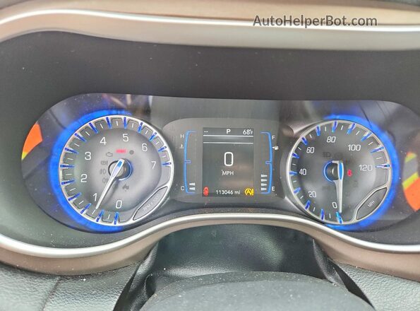 2C4RC1DG6LR148899 2020 CHRYSLER VOYAGER Серый Вид щитка приборов