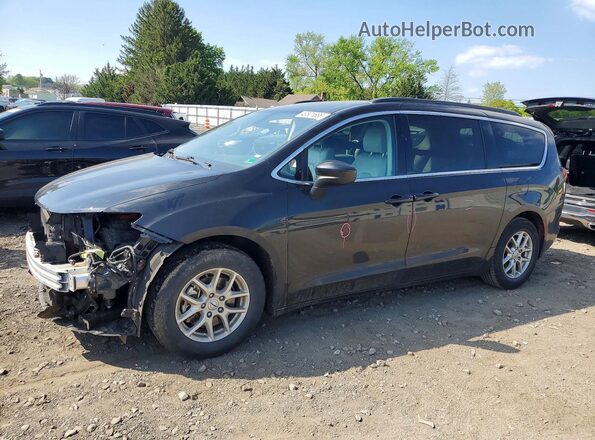 2C4RC1DG6MR569670 2021 CHRYSLER VOYAGER Черный Передняя левая четверть