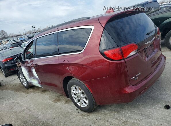 2C4RC1DG9LR185445 2020 CHRYSLER VOYAGER Burgundy უკანა მარცხენა