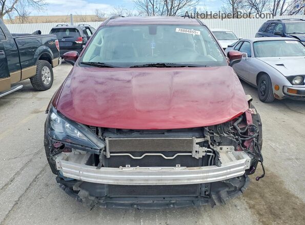 2C4RC1DG9LR185445 2020 CHRYSLER VOYAGER Burgundy წინა ხედი