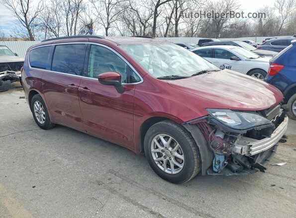2C4RC1DG9LR185445 2020 CHRYSLER VOYAGER Burgundy წინა მარჯვენა